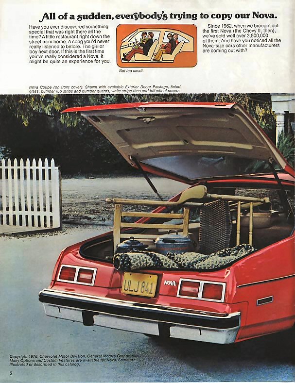 1977 Chevrolet Nova Brochure Page 8